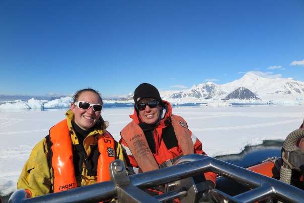 Sabrina our cheerful boat captain